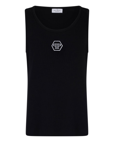 Cotton Tank Top Hexagon