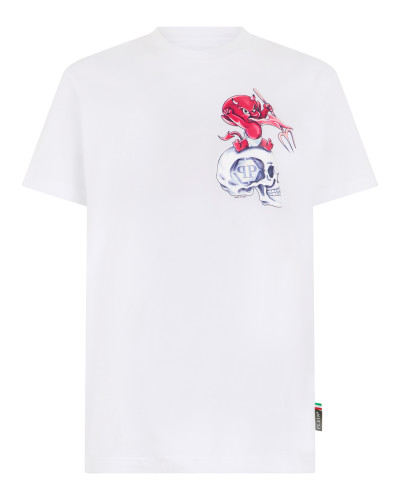 Round Neck T-Shirt Baby Devil Small