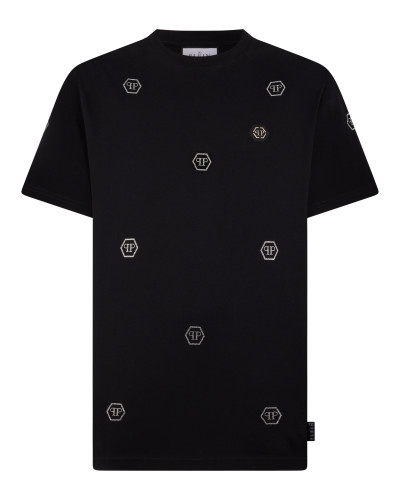 Round Neck T-Shirt Monogram Stones Monogram