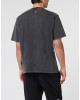 Washed Round Neck T-Shirt Eagle Skull Skull