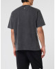 Washed Round Neck T-Shirt Eagle Skull Skull