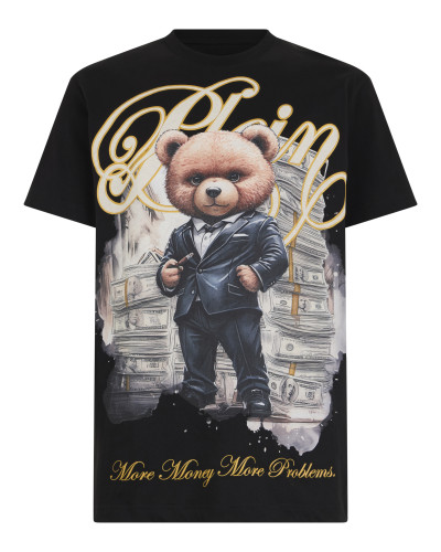 Round Neck T-Shirt Teddy Tuxedo