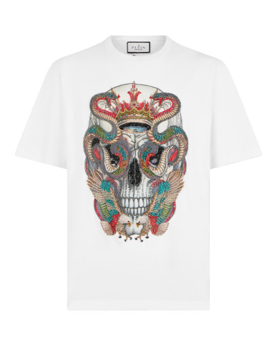 Round Neck T-Shirt King Of Snakes Stones