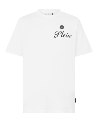 Round Neck T-Shirt Embossed Signature