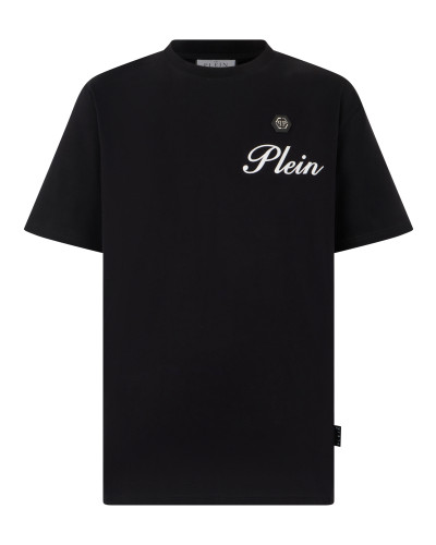 Round Neck T-Shirt Embossed Signature