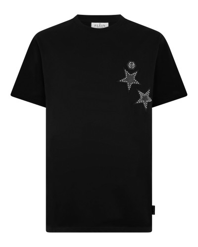 Round Neck T-Shirt Stars Studs