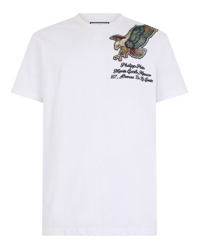 Round Neck T-Shirt Eagle Montecarlo