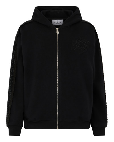 Zip Hoodie Strass Band