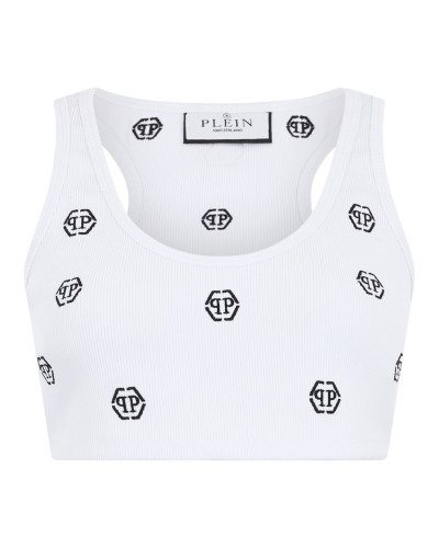 Ribbed Mini Tank Top Monogram Monogram