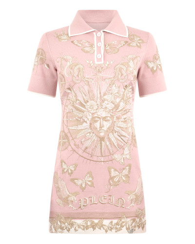 Polo Mini Dress Butterfly Tattoo