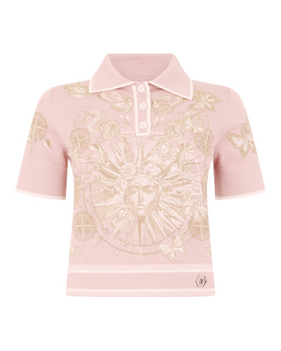 Polo Shirt Butterfly Tattoo