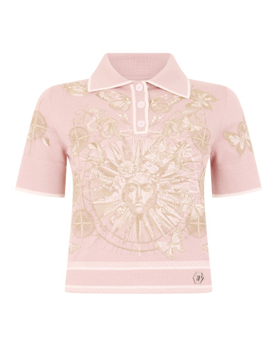 Polo Shirt Butterfly Tattoo