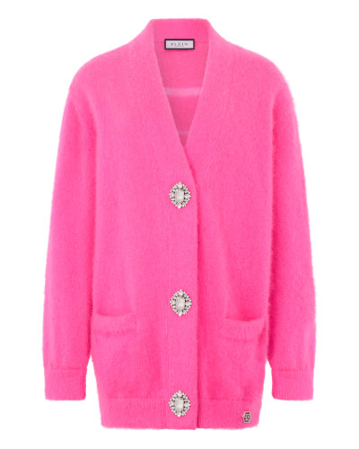 Cardigan Hexagon Fluo