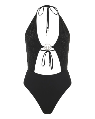 Monokini Monogram Strass