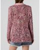 Boyfriend's Fit Blazer Butterfly Tattoo Paillettes