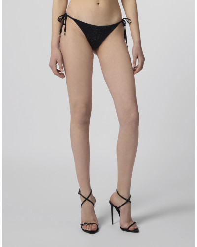 Swimming Brief Monogram Strass