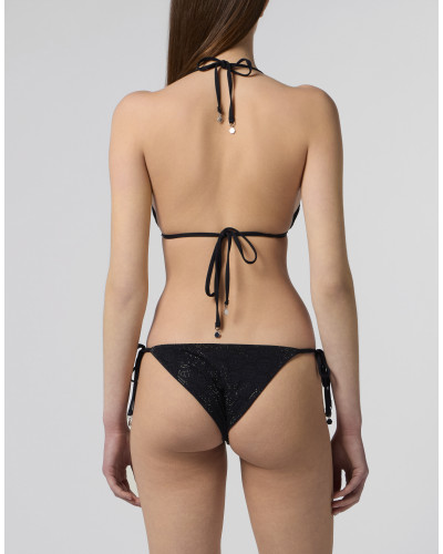 Swimming Triangle Bra Monogram Strass