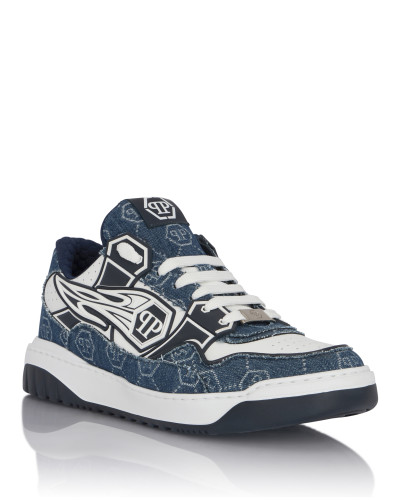 Low-Top Sneakers Moonwalker Denim