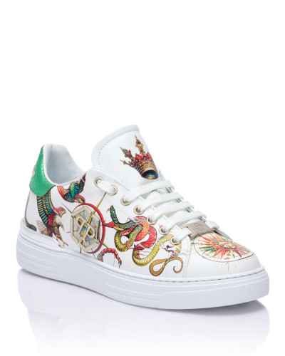 Printed Low-Top Sneakers
