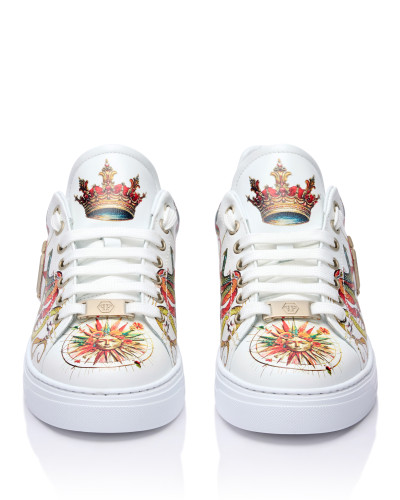 Printed Low-Top Sneakers
