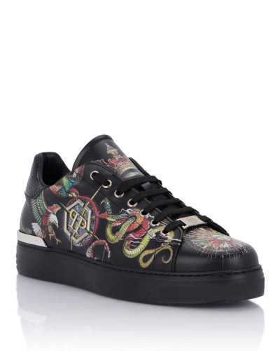 Printed Low-Top Sneakers