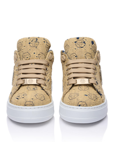 Low-Top Sneakers Jacquard Monogram