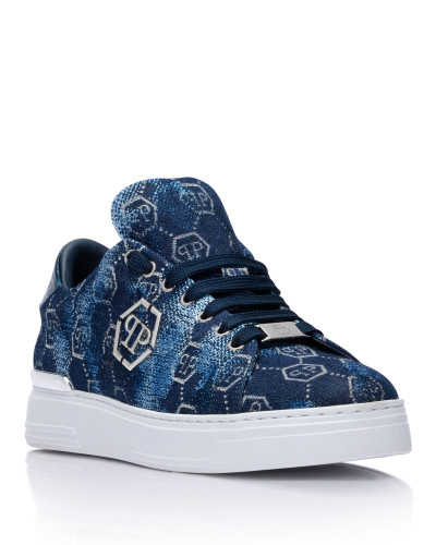 Low-Top Sneakers Jacquard Monogram