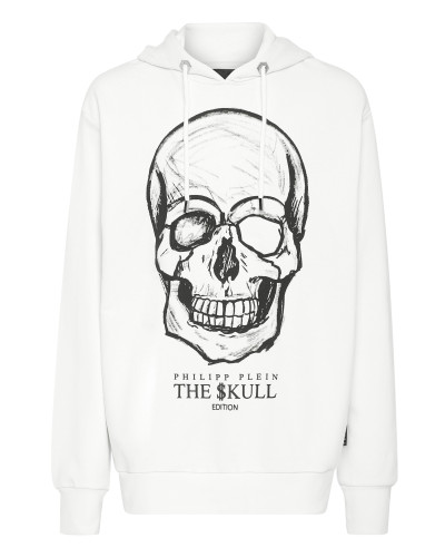 Hoodie sweatshirt print Skull