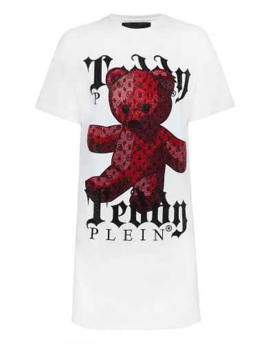 T-Shirt Short Dresses Monogram Teddy Bear