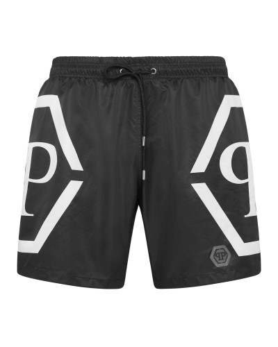 Short Swim Boxer Hexagon