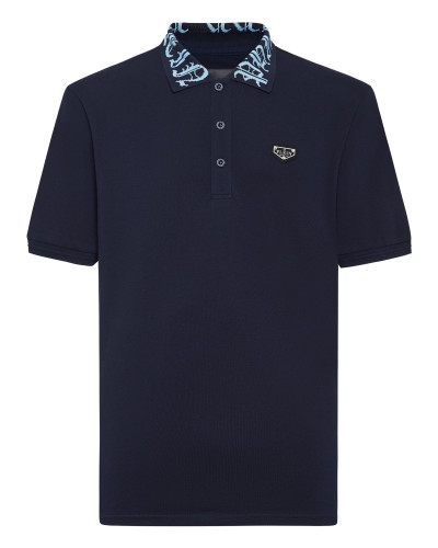 Pique Polo Shirt SS Gothic Plein