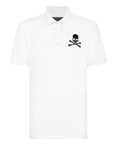 Pique Polo Shirt SS Skull&Bones
