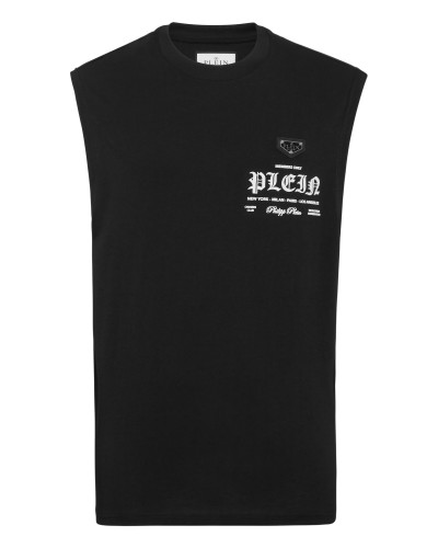 Sleeveless Round Neck T-Shirt